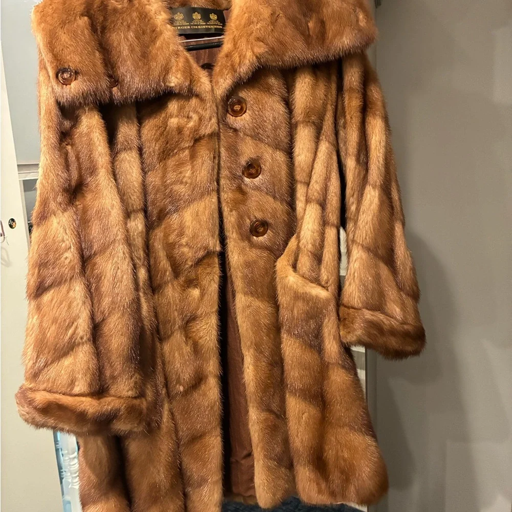 Mink Fur Coat - Picture 1 of 5